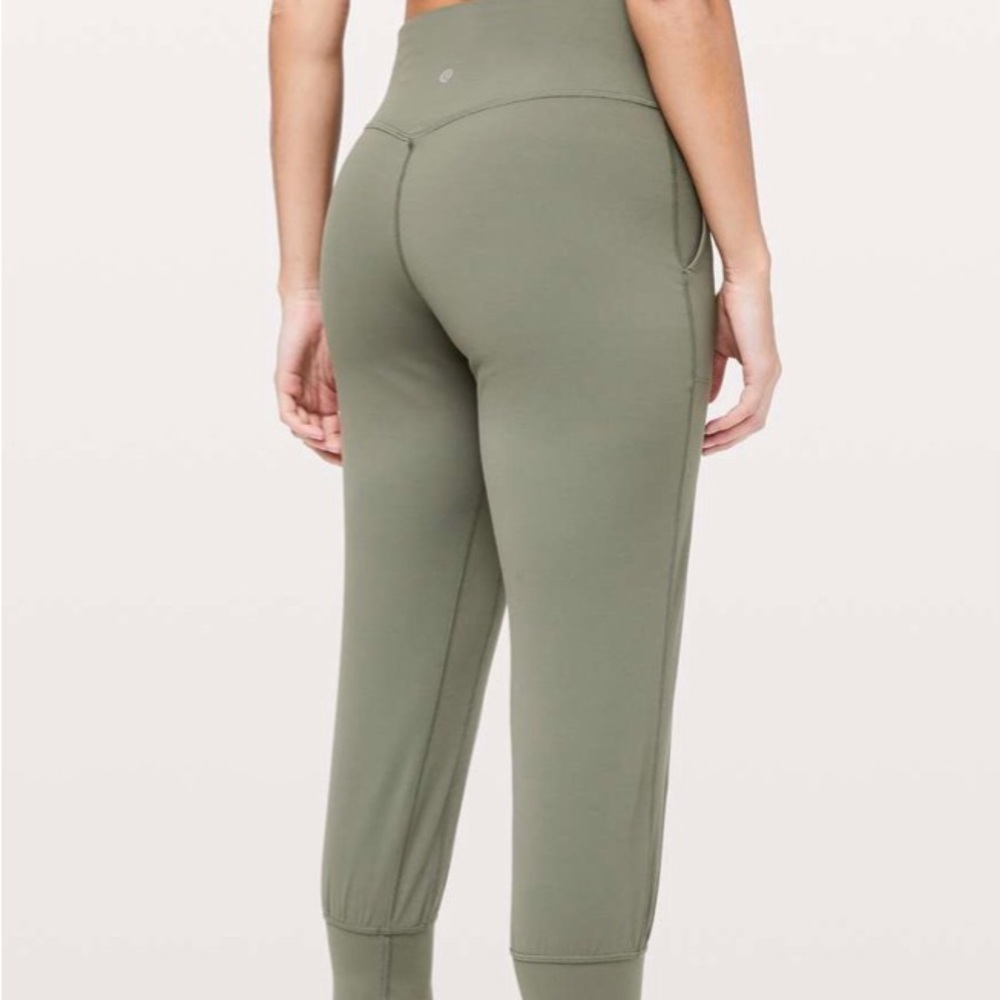 Lululemon Align Jogger Crop 23" Grey Sage (First Release) Green Size 6